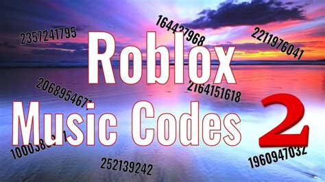 Music Codes for Roblox Game es una aplicaci&243;n que ofrece c&243;digos para reproducir m&250;sica en tu juego favorito. . Song ids on roblox